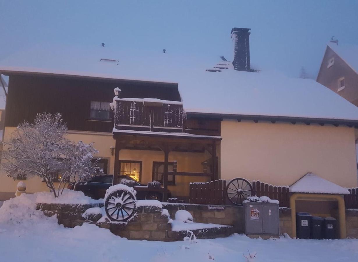 Ferienwohnung Am Schloss Lauenstein Im Erzgebirge Экстерьер фото