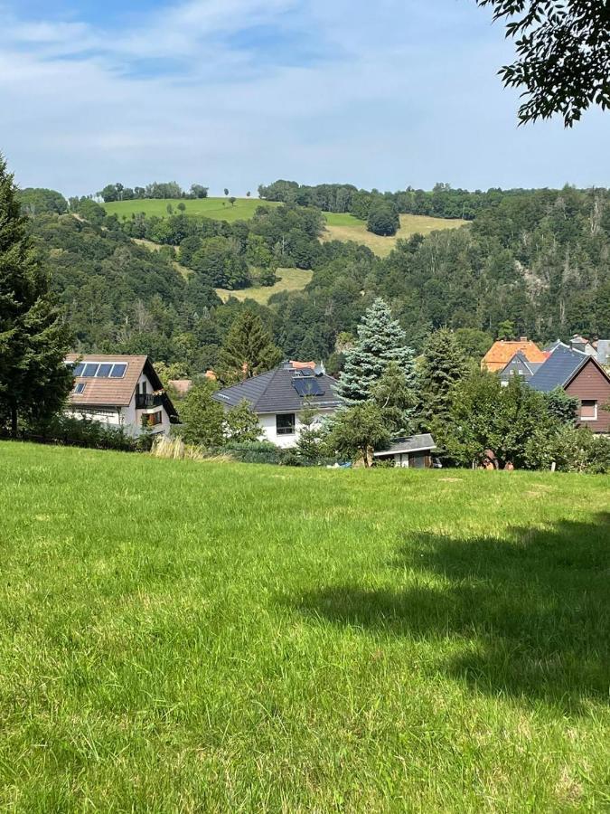 Ferienwohnung Am Schloss Lauenstein Im Erzgebirge Экстерьер фото
